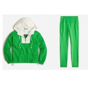 J. Crew anorak and leggings set - NWT - Size Medium!